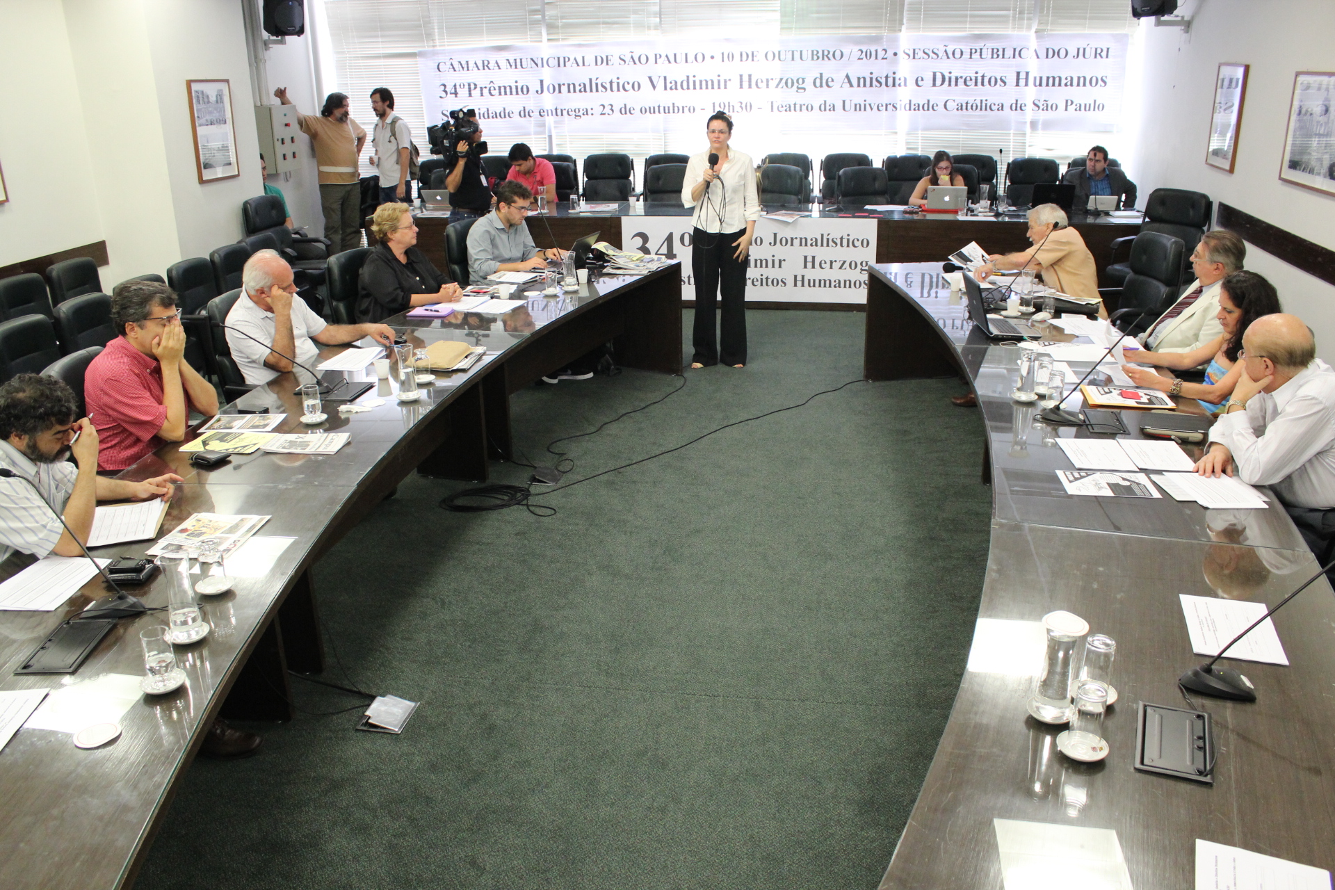 Foto: Em sessão pública e transmitida pela internet, foram definidos os vencedores do 34° Prêmio Vladimir Herzog