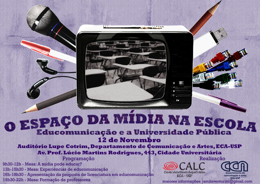 Foto: OBORÉ participa de encontro sobre educomunicação na USP