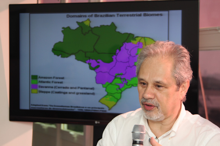 Foto: Marcos Buckeridge fala sobre aumento de temperatura e a produção brasileira de alimentos em 2040