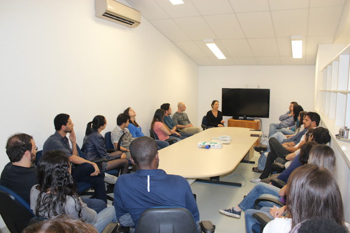 Foto: Repórteres do Futuro participam de workshop sobre telejornalismo na TV Brasil