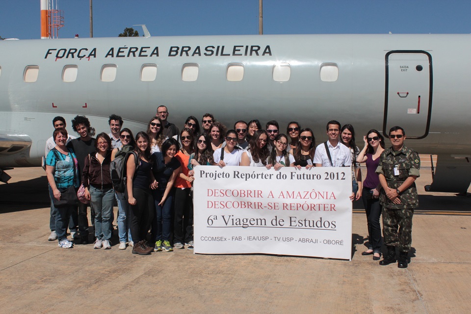 Foto: Repórteres do Futuro embarcam para a 7ª Viagem de Estudos e Reportagens à Amazônia neste domingo (20)