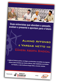 Foto: Agência Sindical lança livro com entrevistas de Almino Affonso e Vargas Netto 