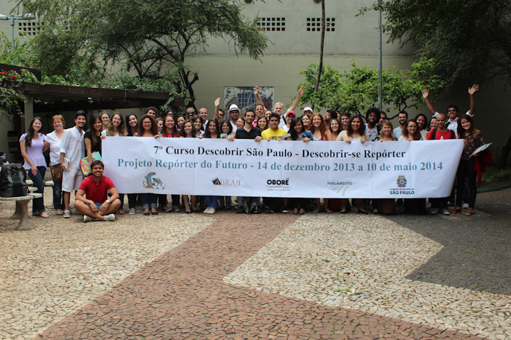Foto: Repórter do Futuro abre o 7° Curso Descobrir São Paulo - Descobrir-se Repórter