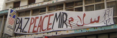 Foto: Um basta à guerra