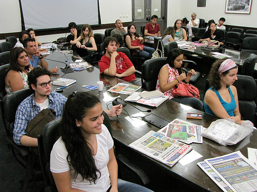 Foto: Habitação e Urbanismo foram discutidos na segunda coletiva do módulo São Paulo do Projeto Repórter do Futuro