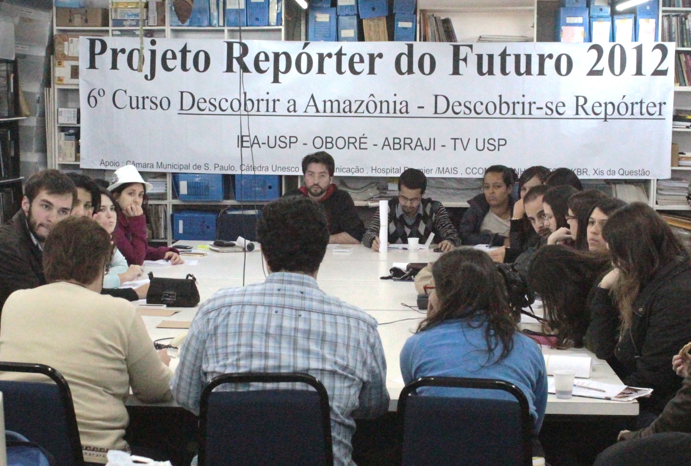 Foto: Estudantes participam de Viagem de Estudos e Reportagem na Amazônia