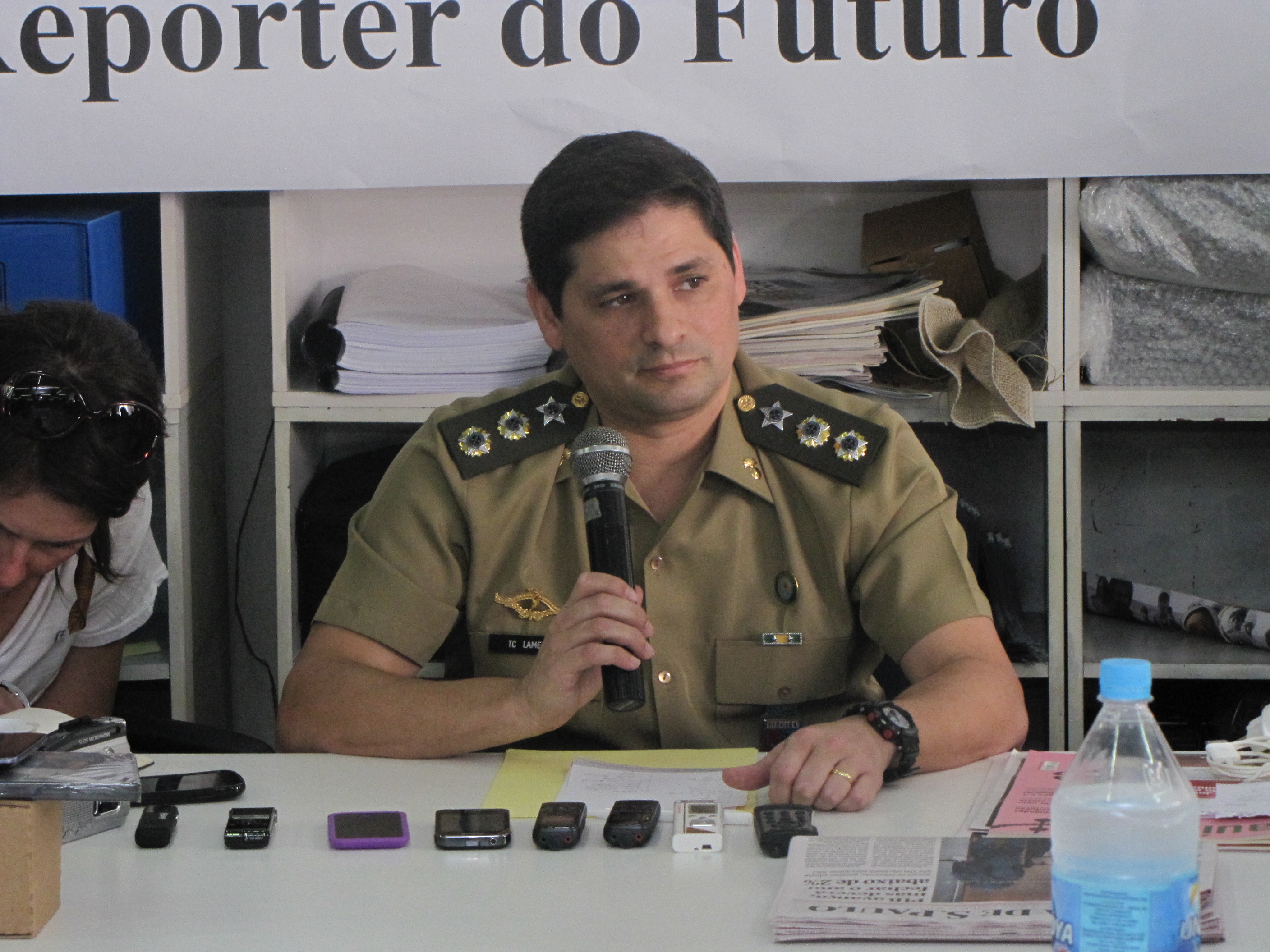Foto: Militares brasileiros no Haiti são tema da primeira conferência de imprensa do XI Curso de Informação sobre Jornalismo em Conflito Armado
