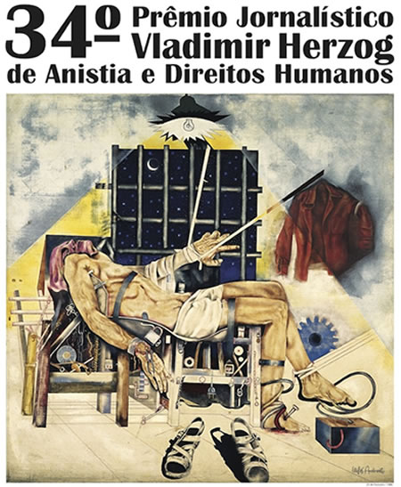 Foto: Cerimônia de entrega do 34° Prêmio Vladimir Herzog acontece nesta terça (23) no TUCA
