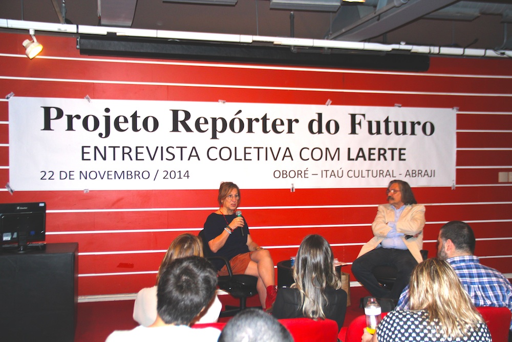 Foto: Em entrevista ao projeto Repórter do Futuro, Laerte diz que nunca deixou   de ser militante