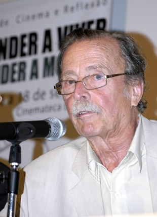 Foto:  Luiz Hildebrando fala sobre Ciência e Tecnologia no 3º Ciclo de Cinema e Reflexão, na Cinemateca