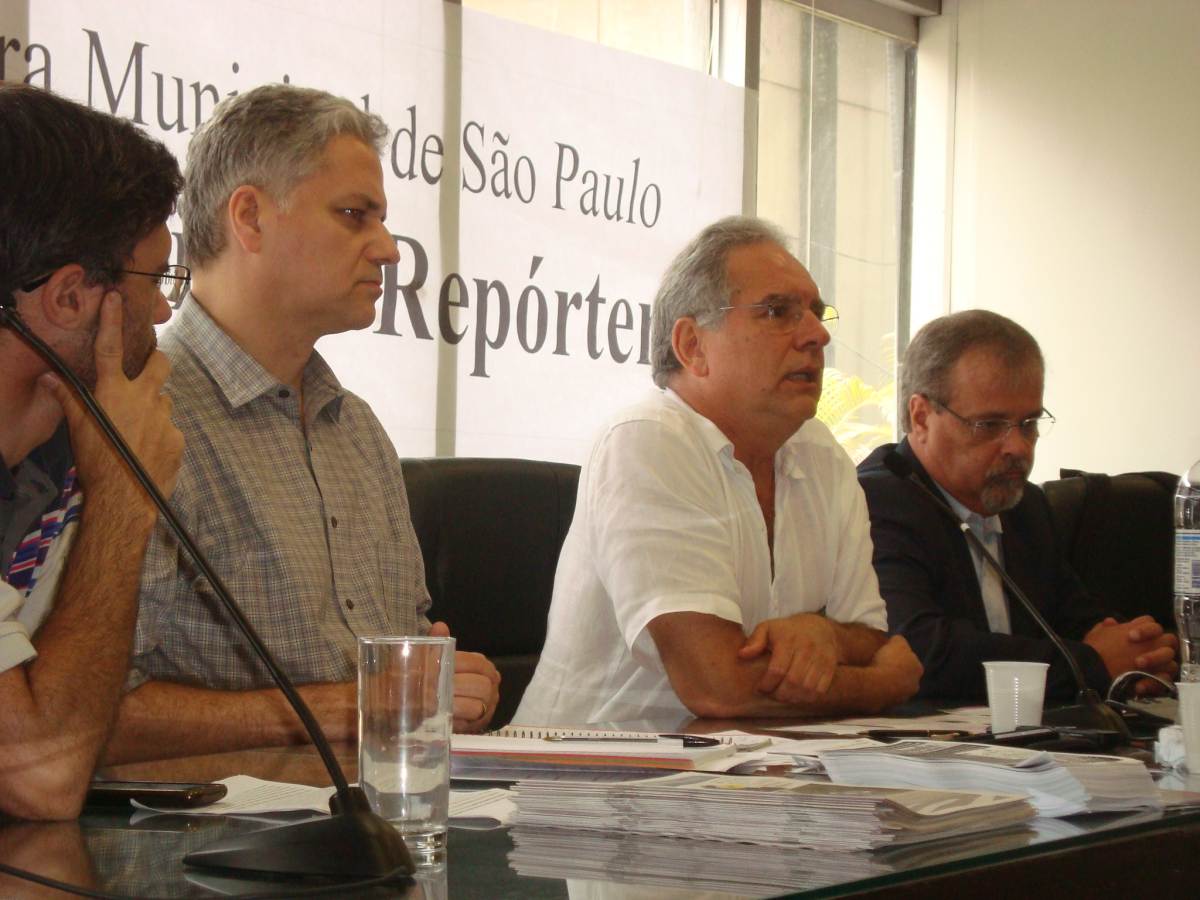 Foto: Transporte na região metropolitana foi tema da primeira coletiva do módulo sobre São Paulo do Projeto Repórter do Futuro    