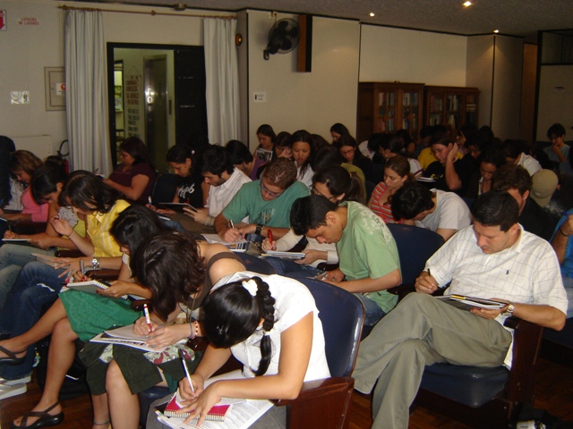 Foto: Encontro de Seleção para curso do CICV reuniu 54 estudantes