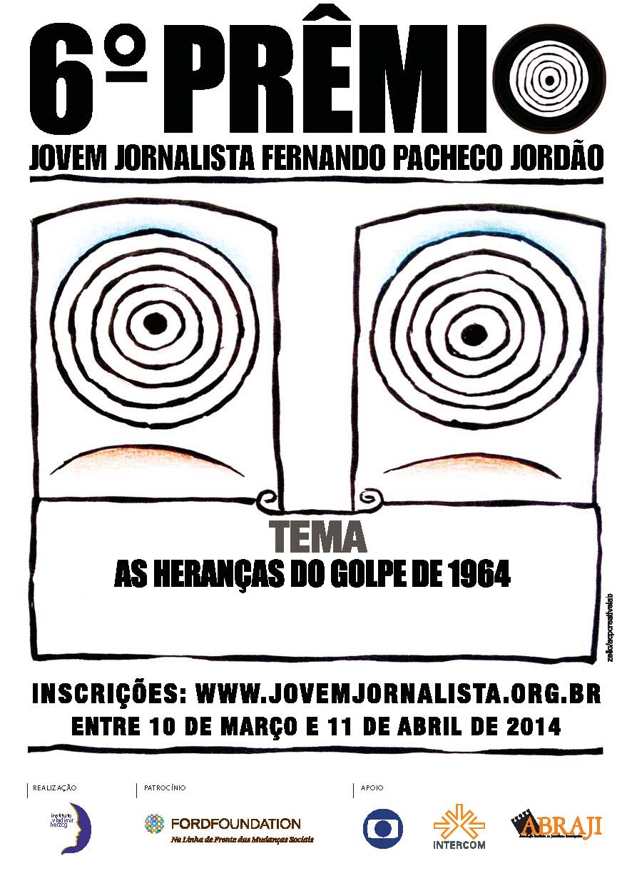 Foto: Inscrições abertas para o 6º Prêmio Jovem Jornalista Fernando Pacheco Jordão