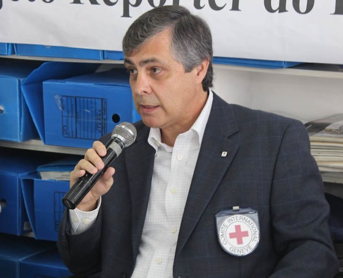 Foto: Ex-coronel da PM concede entrevista coletiva sobre uso da força e armas de fogo pela polícia