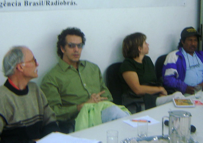 Foto: Líder Guarani participa do último encontro do Repórter do Futuro 