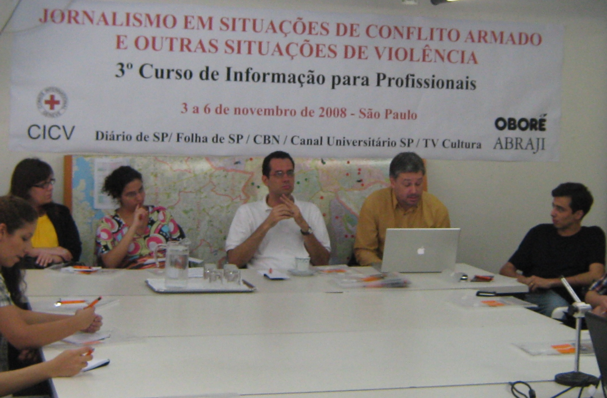 Foto: Curso sobre conflito armado para jornalistas acontece nesta semana