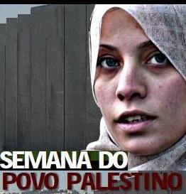 Foto: Programação da  Semana do Povo Palestino