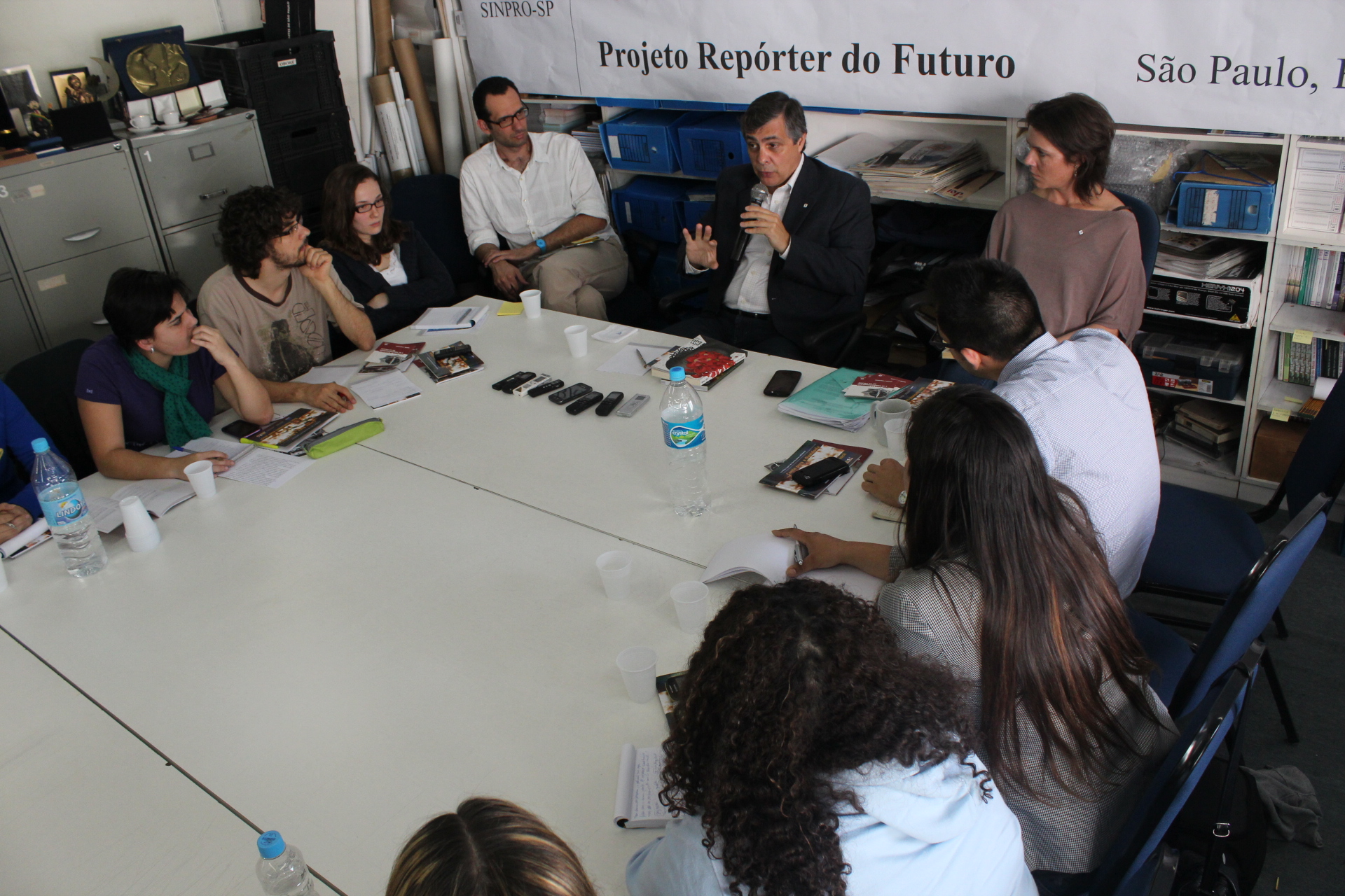 Foto: Normas de conduta e de uso da força e armas de fogo para a PM foram tema da terceira conferência de imprensa do módulo Jornalismo em Situações de Conflito Armado