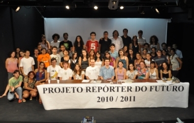 Foto: Repórteres do Futuro encontram-se neste sábado  