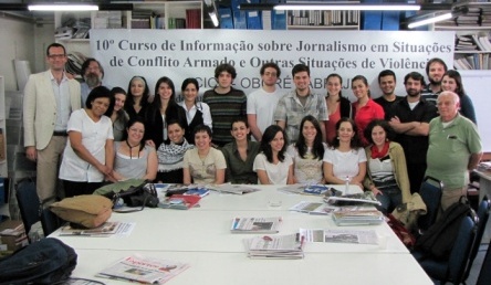 Foto: Encerramento do módulo do Repórter do Futuro sobre conflitos armados será sábado, dia 29, na OBORÉ.       