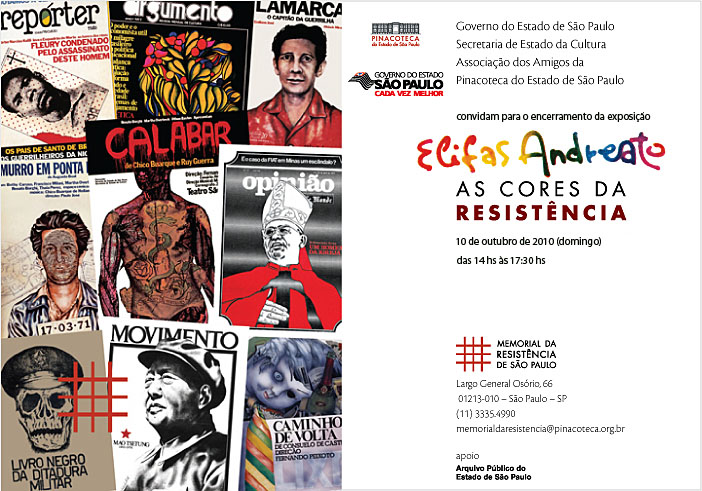 Foto: Exposição de Elifas Andreato termina neste domingo 