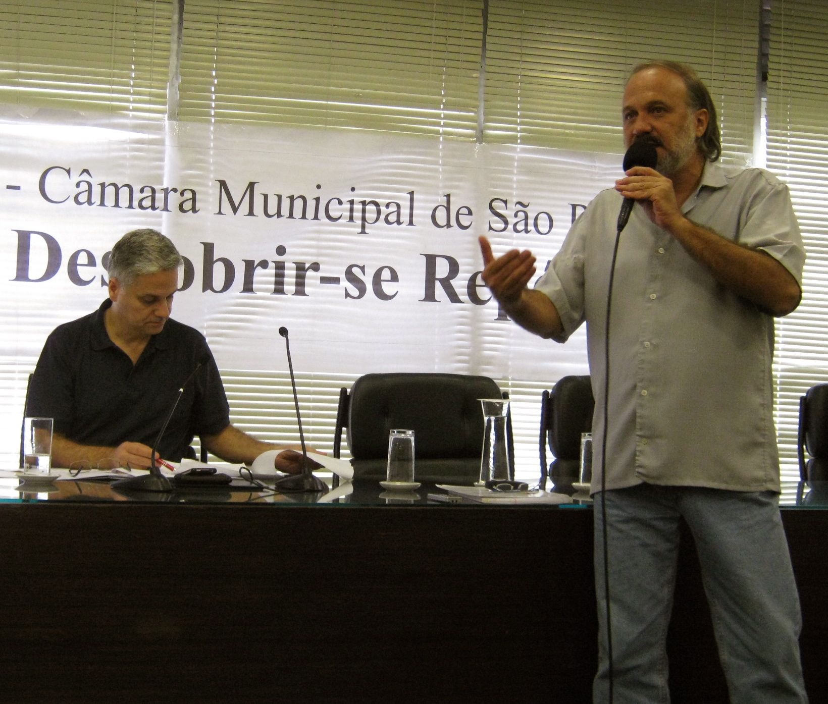 Foto: Maurício Broinizi, da Rede Nossa São Paulo, destaca importância do planejamento estratégico para resolver os problemas da cidade