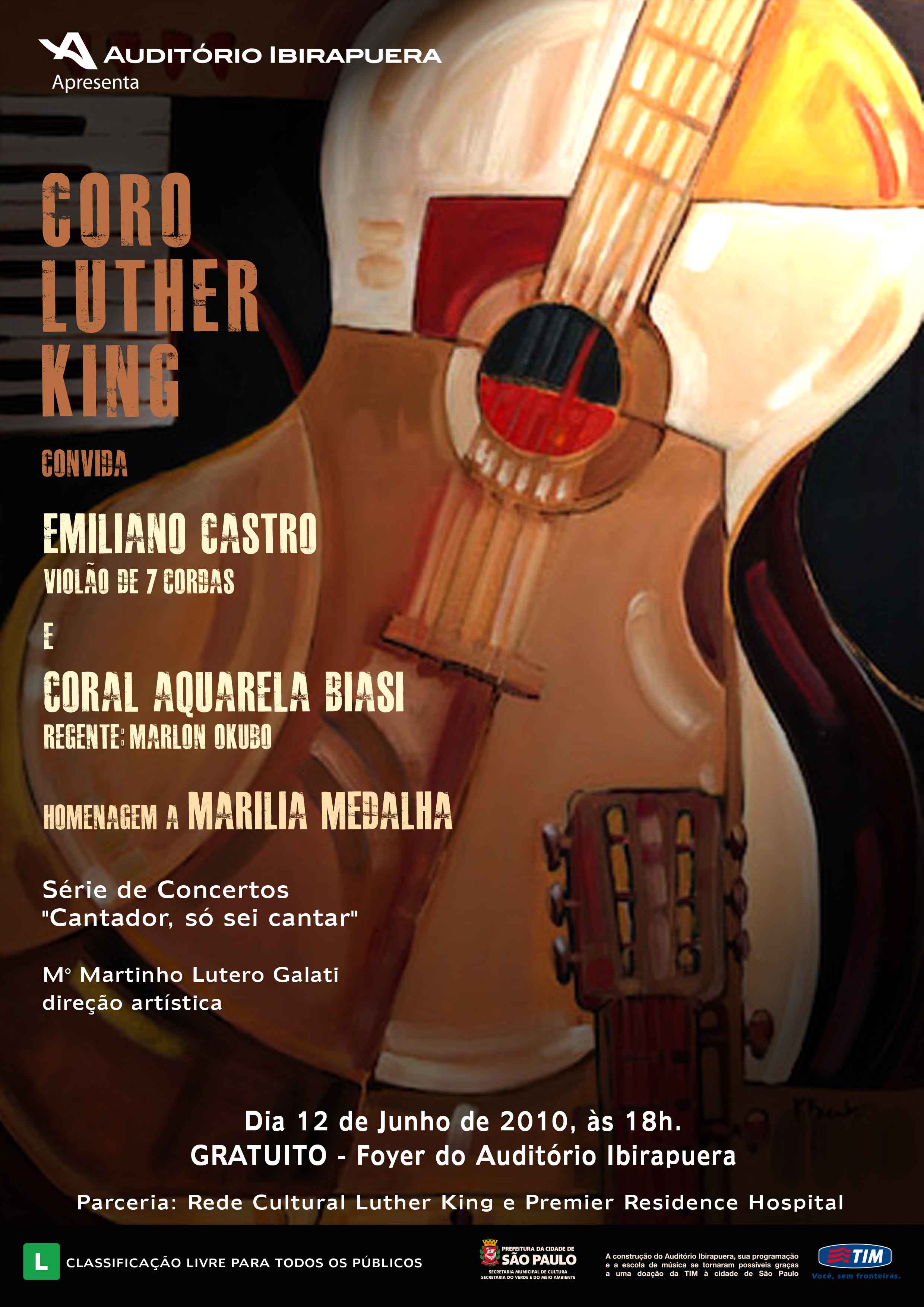 Foto: Um panorama da música coral brasileira neste sábado, no foyer do Auditório Ibirapuera